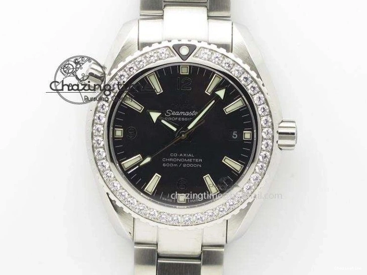 0323 Planet Ocean 43.5mm SS VSF 1:1 Best Edition Brown Bezel Sand Dial on Sand Rubber Strap A8900 Super Clone Neat 7710